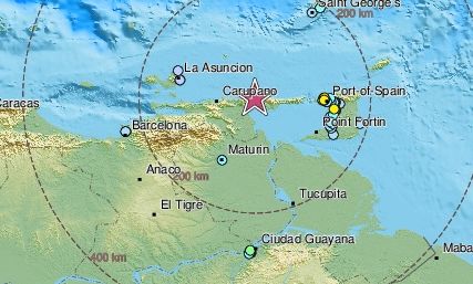 Βενεζουέλα: Σεισμός 6,2 βαθμών