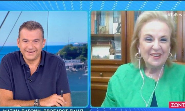 Γιώργος Λιάγκας: Τον αιφνιδίασε η Ματίνα Παγώνη – «Περάσατε ωραίο σαββατοκύριακο, καλά κάνατε»