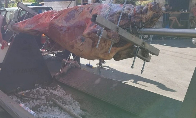 Έντονες αντιδράσεις στα Χανιά – Σούβλισαν ταύρο σε Κρητικό πανηγύρι!