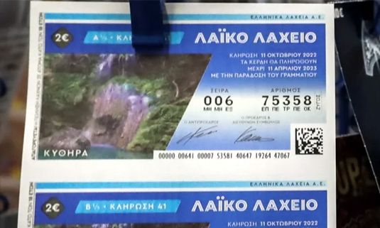 Λαϊκό Λαχείο 25/6/2024: Αυτά είναι τα αποτελέσματα της 26ης κλήρωσης