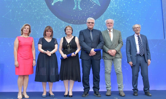 Χρύσα Κουβελιώτου - Νεκτάριος Ταβερναράκης:  Βραβεύθηκαν δύο συναρπαστικοί επιστήμονες