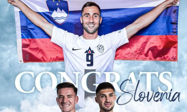 Euro 2024: Ο Παναθηναϊκός συνεχάρη τους Τσέριν, Σπόραρ και Βέρμπιτς για την πρόκριση της Σλοβενίας