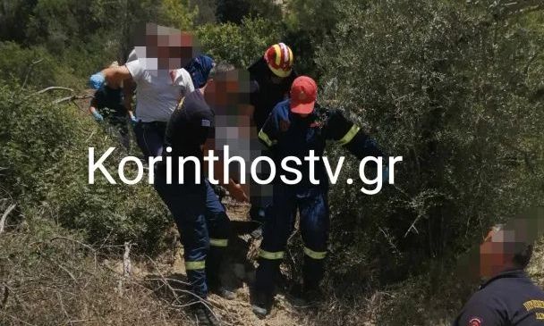 Τραγωδία στην Κόρινθο: Αυτοκίνητο έπεσε σε γκρεμό - Νεκρός ο οδηγός