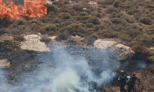 Φωτιά τώρα στην Κερατέα: Πότε θα κοπάσουν οι άνεμοι - Νέα πρόγνωση για τον καιρό
