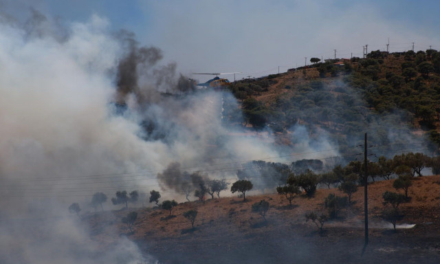 Φωτιά στη Σταμάτα: Νέες κυκλοφοριακές ρυθμίσεις ανακοίνωσε η τροχαία