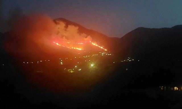 Ζάκυνθος: Νέα μεγάλη φωτιά στην Αγία Μαρίνα