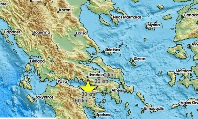 Διπλός σεισμός στην Κόρινθο