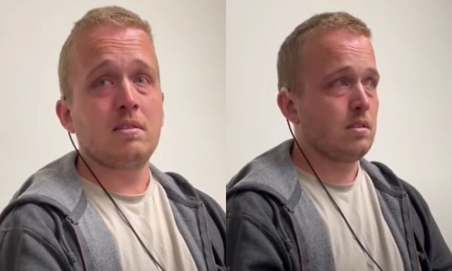 28χρονος άνδρας ακούει για πρώτη φορά στη ζωή του και ξεσπά σε κλάματα