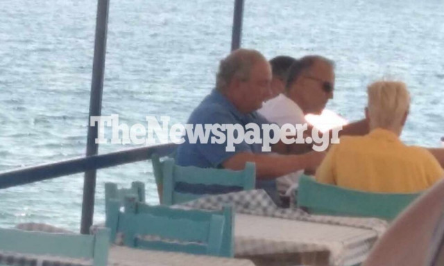 Κώστας Καραμανλής - Νατάσα Παζαΐτη: Εξόρμηση στη Μαγνησία - Γεύμα δίπλα στο κύμα