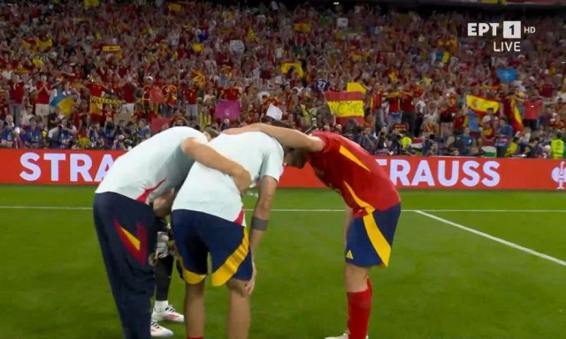 Euro 2024: Επική αντίδραση Μοράτα μετά τον τραυματισμό του από... τάκλιν σεκιουριτά