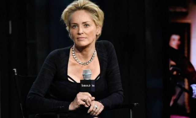 Σάρον Στόουν: Ζωγραφίζει τόπλες στο σπίτι της και ρίχνει το Instagram