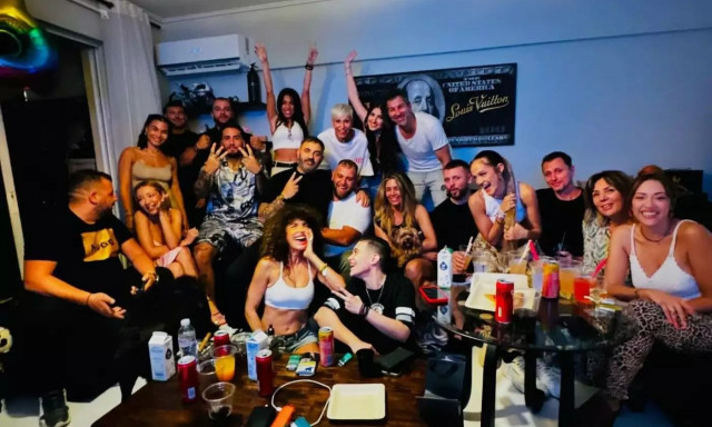 Ο Mente Fuerte έγινε 32: Η τούρτα έκπληξη που «ετοίμασε» η Μαρία Σολωμού σε σχήμα... καρδιάς