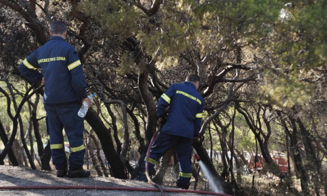 High risk of fire in Attica and Crete