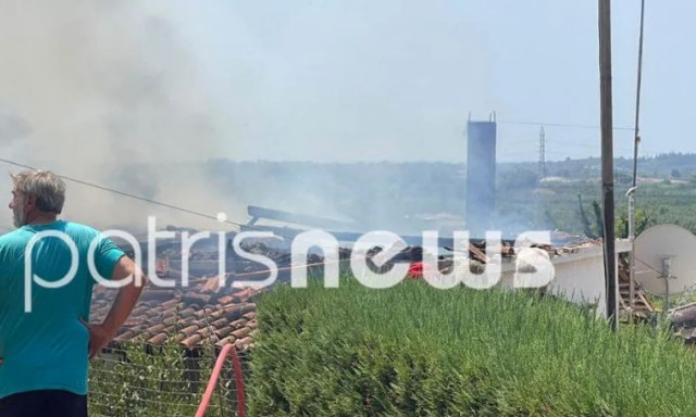 Ένας νεκρός από φωτιά σε σπίτι στην Ηλεία