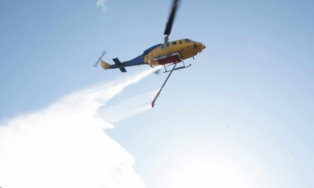 Φωτιά στην Καλαμίτσα Καβάλας