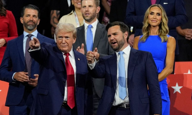 O Τραμπ με τον Τζ.Ντ Βανς