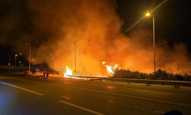 Φωτιά στην Καβάλα