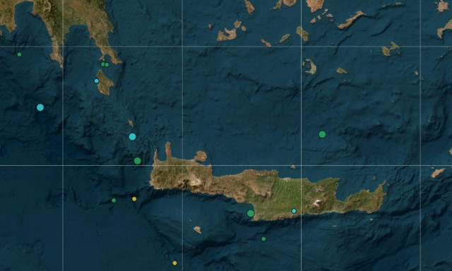 Σεισμός στα ανοιχτά των Χανίων