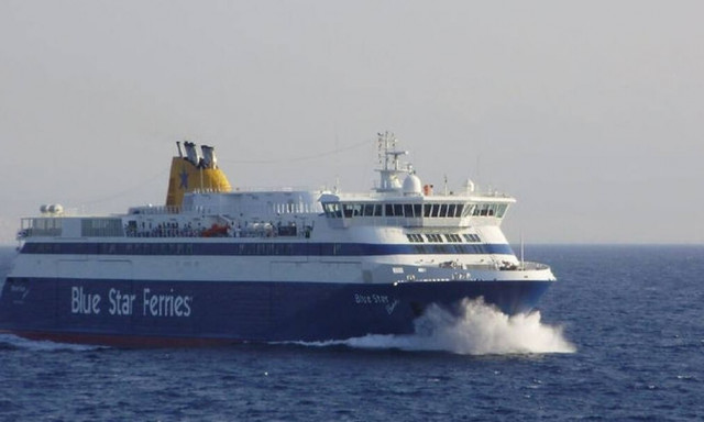 Αμοργός: Βλάβη στο Blue Star Naxos – Ταλαιπωρία για τους επιβάτες