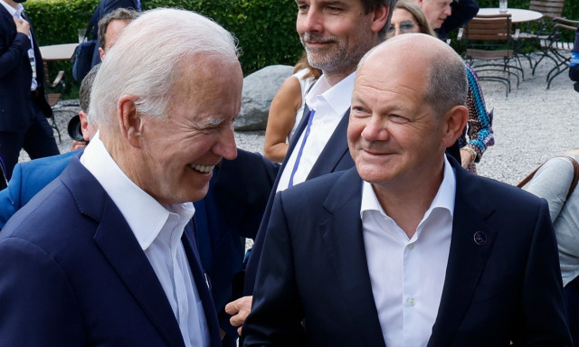 Τον σεβασμό του στον «φίλο» του πρόεδρο των ΗΠΑ Μπάιντεν εξέφρασε ο καγκελάριος της Γερμανίας Σολτς