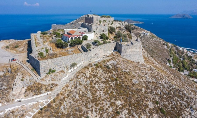 Λέρος: Ολοκληρώθηκαν οι μελέτες αποκατάστασης και στερέωσης του Κάστρου του Παντελίου