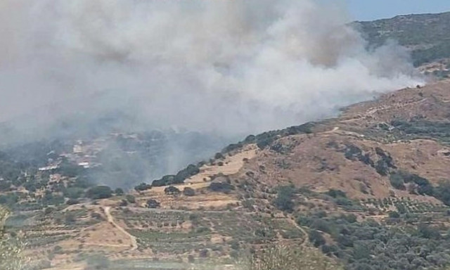 Φωτιά στα Χανιά - Δήμαρχος Καντάνου-Σελίνου στο Newsbomb.gr: Προσεγγίζει σπίτια στην Κάτω Μάζα