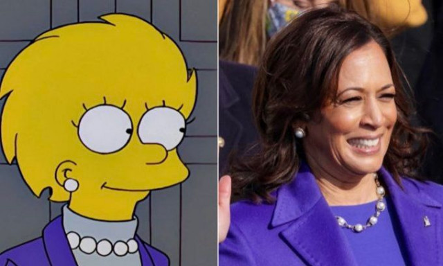 Η πρόβλεψη των «Simpsons» για την υποψηφιότητα της Κάμαλα Χάρις