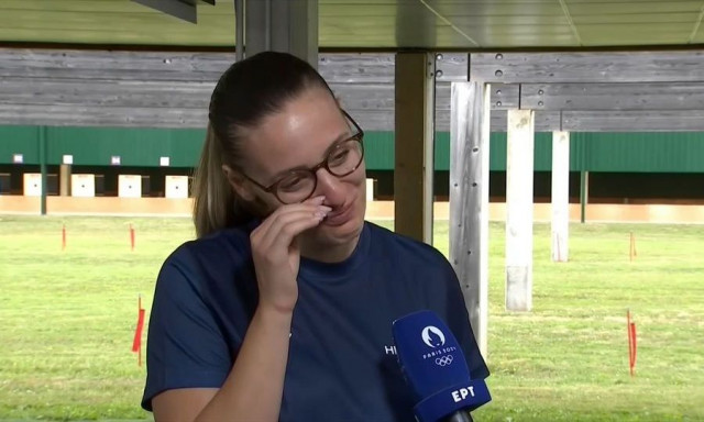 Ολυμπιακοί Αγώνες 2024: Λύγισε στην κάμερα η Κορακάκη - «Μια χρονιά που είχαμε ένα κάρο προβλήματα»