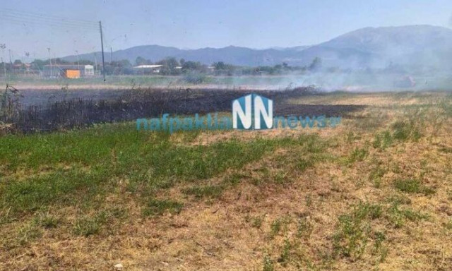 Φωτιά στη Ναύπακτο