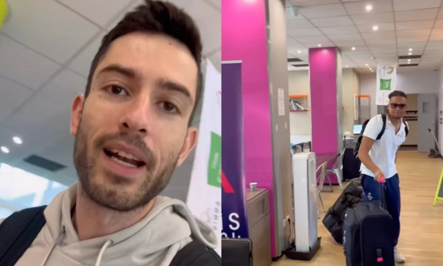 Τεντόγλου - Καραλής: Επική άφιξη στο Ολυμπιακό Χωριό - «Του ρίχνω φάπες για να συνέλθει»