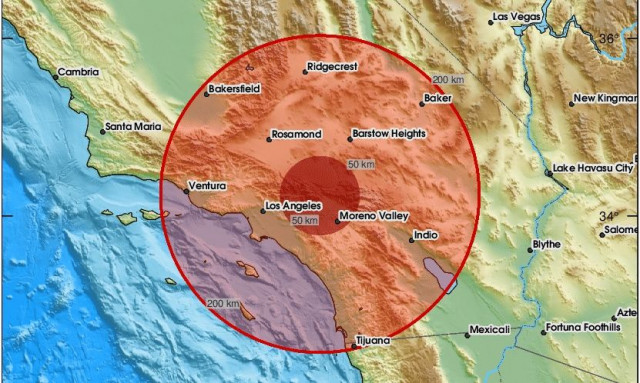 Μεγάλος σεισμός στο Λος Άντζελες