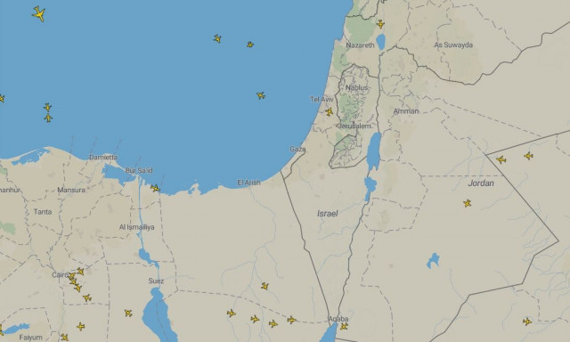 «Άδειος» παραμένει ο εναέριος χώρος του Ισραήλ, παρά τις διαβεβαιώσεις ότι οι πτήσεις είναι ασφαλείς