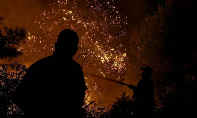 Κιλκίς: Υπό μερικό έλεγχο η πυρκαγιά στο Πευκόδασος