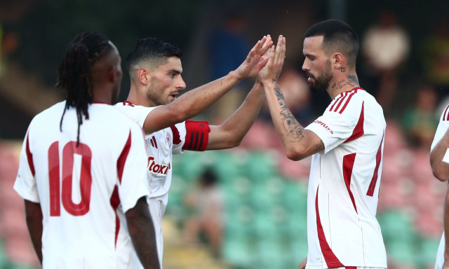 Τερνάνα-Ολυμπιακός 0-4: Εντυπωσιακός στο ντεμπούτο Γιάρεμτσουκ και Βέλντε