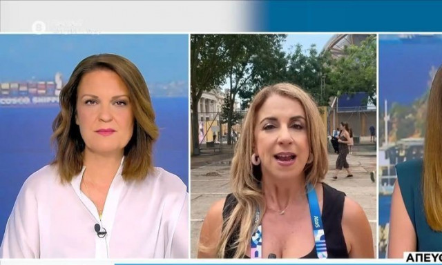 Δημοσιογράφος σε ζωντανή σύνδεση: «Ένας ηλίθιος πήρε το μικρόφωνο»