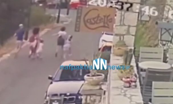 Ναύπακτος: Τύχη βουνό για οικογένεια – Γλίτωσε για δευτερόλεπτα από δέντρο που έπεσε στο αυτοκίνητο