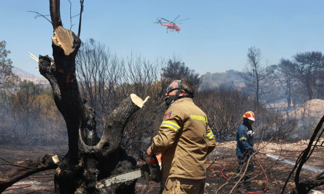 Φωτιά στην Αιτωλοακαρνανία - Ήχησε το 112