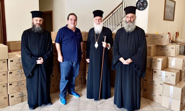 Η  «ΑΠΟΣΤΟΛΗ» δίπλα σε 150 οικογένειες στην Λήμνο και στον  Άη Στράτη