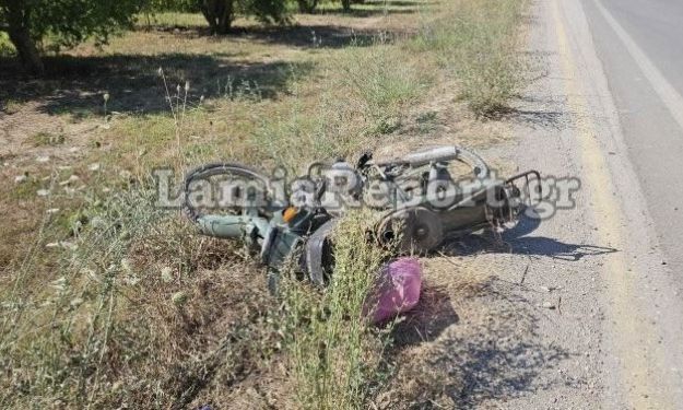 Λαμία: Θανατηφόρο τροχαίο δυστύχημα - Νεκρός 67χρονος δικυκλιστής
