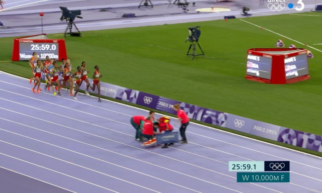 Ολυμπιακοί Αγώνες: Κατέρρευσε η Ζαρμπό στον τελικό των 10.000 μέτρων