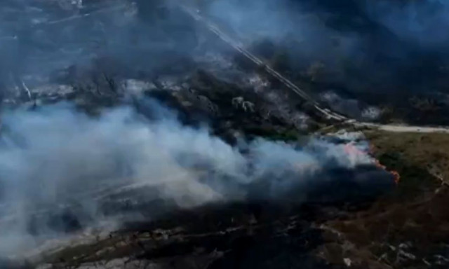 Τρομακτική φωτιά στην Κωνσταντινούπολη