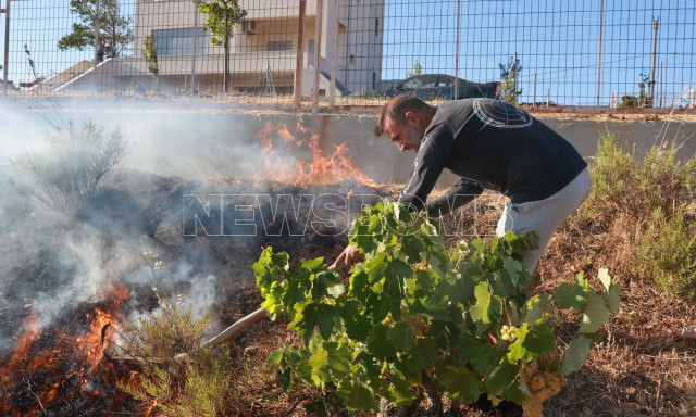 Μαρτυρία στο Newsbomb.gr για τη φωτιά στον Βαρνάβα: «Κατεβαίνει, είναι επικίνδυνο»