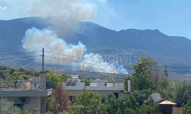Μεγάλη φωτιά στα Μέγαρα: Εκκενώθηκε το Νέο Μάζι - Πρώτες εικόνες και βίντεο του Newsbomb.gr