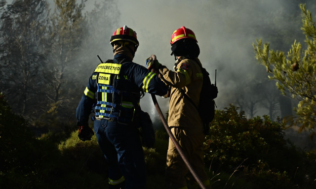 Κικίλιας: Δύο τα μεγάλα μέτωπα της φωτιάς σε Καλλιτεχνούπολη και Γραμματικό