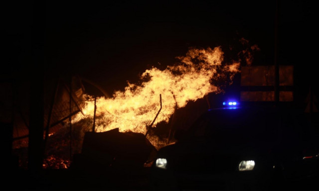 Φωτιά στη Σάμο