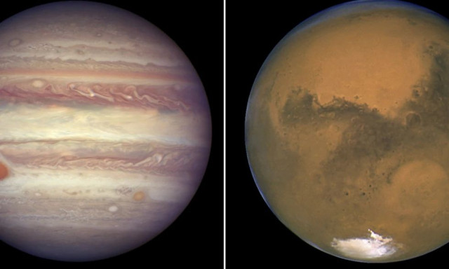 Ο Άρης και ο Δίας κάνουν παρέα στον ουρανό - Η επόμενη φορά θα είναι το 2033