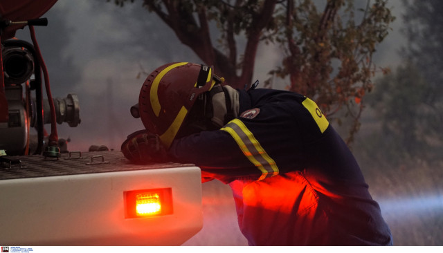 Φωτιά στην Ηλεία: Σοβαρός τραυματισμός πυροσβέστη