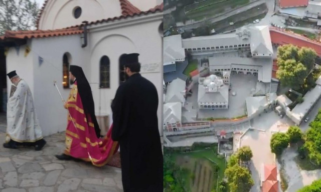 Σέρρες: Με λαμπρότητα η προεορτή της Ιεράς Μονής Κοιμήσεως Θεοτόκου Βύσσιανης