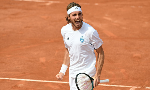 O Στέφανος Τσιτσιπάς έμαθε το ελληνικό «μάτι» στους Αμερικανούς