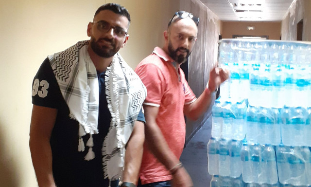 Η Παλαιστινική κοινότητα της Αθήνας προσέφερε είδη πρώτης ανάγκης στους πυρόπληκτους της Αττικής